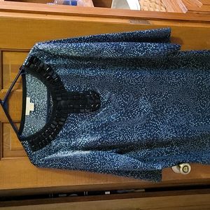 MICHAEL KORS....size 14 sharp sassy dress....roomy and flowing